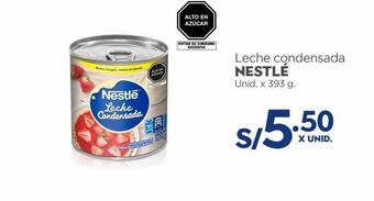Makro Leche condensada nestlé x 393g oferta