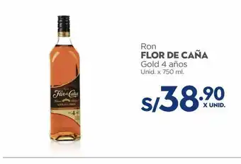 Makro Ron flor de caña 4 años x 750ml oferta