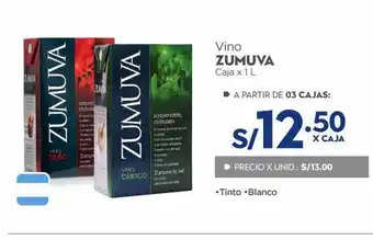 Makro Vino zumuva x1l oferta
