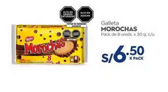 Makro Galletas morochas pack de 8 un x 30g oferta