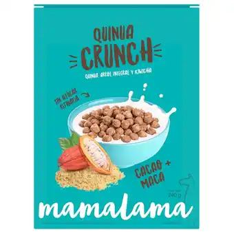 Tottus Cereal quinua crunch cacao y maca mamalama 240 gr oferta