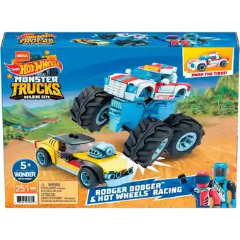Tottus Mega construx juguete de construcción rodger dodger & hot wheels racing oferta