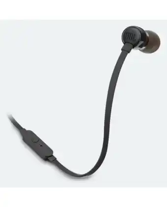 Tiendas EFE Jbl headphone t110 wired in-ear black oferta