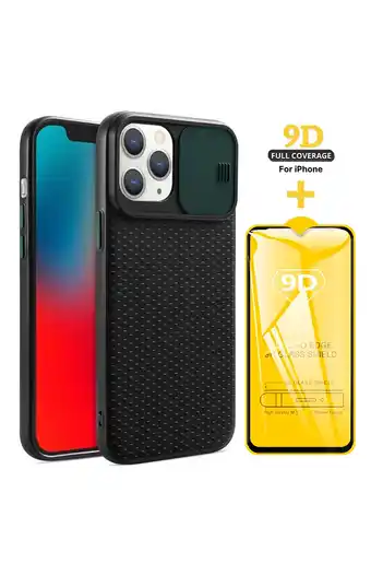 Tiendas EFE Case shield + mica iphone 11 pro max - verde oferta
