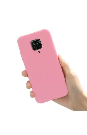 Tiendas EFE Funda silicona redmi note 9s/pro - rosado oferta