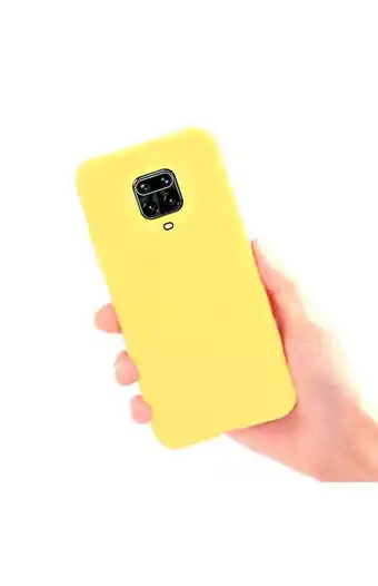 Tiendas EFE Funda silicona redmi note 9s/pro - amarillo oferta