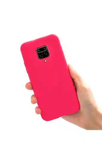Tiendas EFE Funda silicona redmi note 9s/pro - rojo oferta