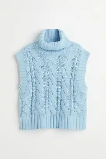 H&M Chaleco pullover con cuello alto oferta