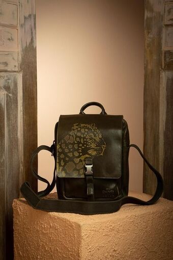 Vélez Morral encanto de cuero para hombre grabado láser oferta