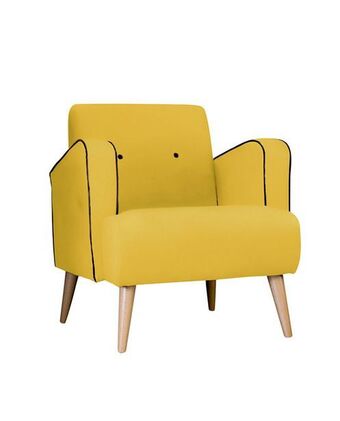 Tiendas EFE Butaca home premium valentina amarillo oferta
