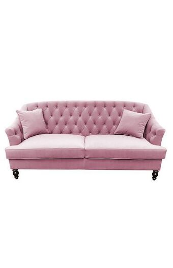 Tiendas EFE Sofá 3 cuerpos falotih thomas - rosado oferta