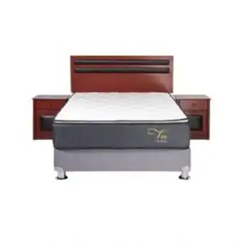 Carsa Dormitorio daguvas: colchón queen + base + cabecera oferta