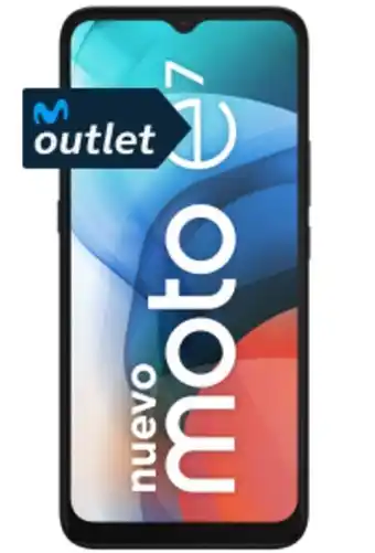Movistar Motorola e7 oferta