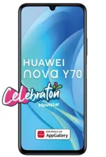 Movistar Huawei nova y70 oferta