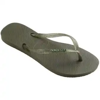 The Box Sandalias para mujer havaianas flip flop slim logo metallic 0869 oferta