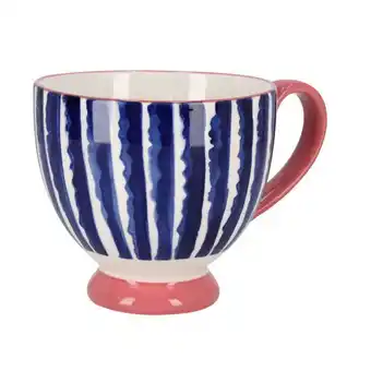 Casaideas Maceta cerámica forma de taza 16,5x12,3x12 cm oferta