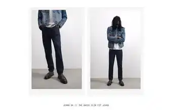 ZARA Jeans básico slim fit oferta