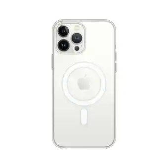 iShop Case apple para iphone 13 pro max de silicona con magsafe - transparente oferta