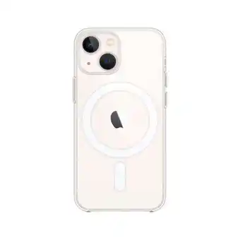 iShop Case apple para iphone 13 mini de silicona con magsafe - transparente oferta