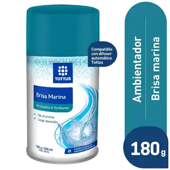 Tottus Ambientador automatico brisa marina oferta