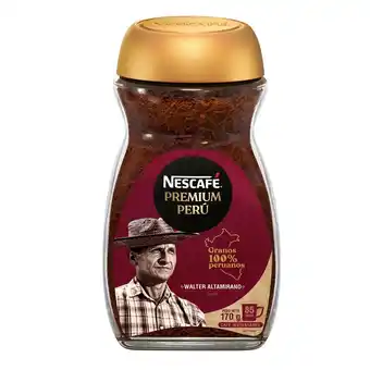 Tottus Café instantáneo nescafé premium 170 gr oferta