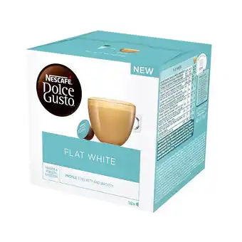 Tottus Café nescafé dolce gusto flat white 16 cápsulas oferta