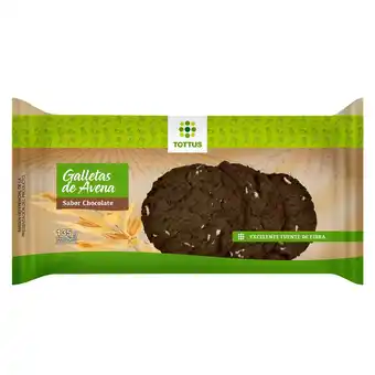 Tottus Galleta de avena chocolate oferta