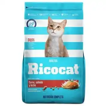 Tottus Alimento de carne, salmon y leche para gatos de 1 a mas años oferta