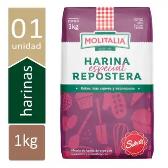 Tottus Harina trigo repostera especial 1 kg oferta