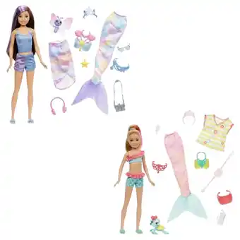 Tottus Barbie mermaid power surtido de hermana oferta