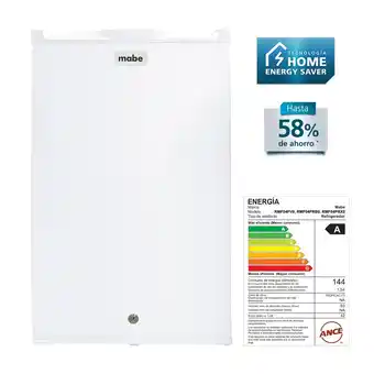 Tottus Frigobar de 93lt con bandeja de cristal blanco - rmf04prb0 oferta