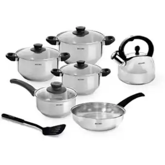 Linio Record juego de ollas acero inoxidable 1... oferta