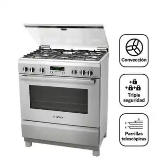 Hiraoka Cocina a gas bosch pro567 5 hornillas oferta