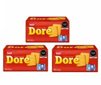 Freshmart Pack 3x2 galletas saladas doré - paquete 230 gr - unidad oferta