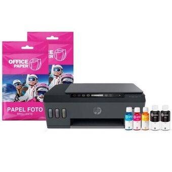 Hiraoka Impresora hp smart tank 515wl + 2 x papel foto brillante 180g x 10 hojas a4 oferta