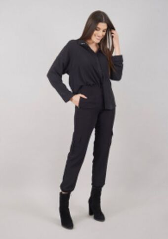 Michelle Belau Blusa manga larga oferta