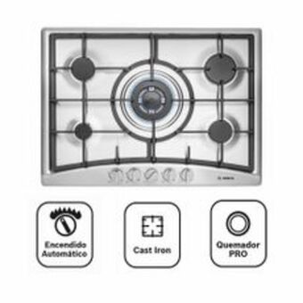 Metro Bosch cocina empotrable pgq7g5b90l 5 quemadores oferta