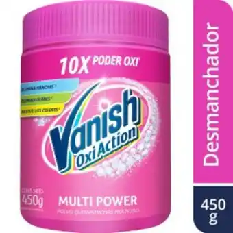 Freshmart Quitamanchas en polvo ropa color vanish - pote 450 gr - unidad oferta