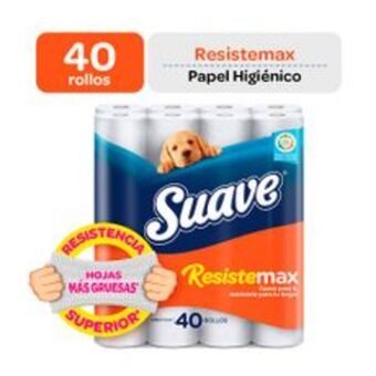Metro Papel higiénico suave resistemax 40un oferta