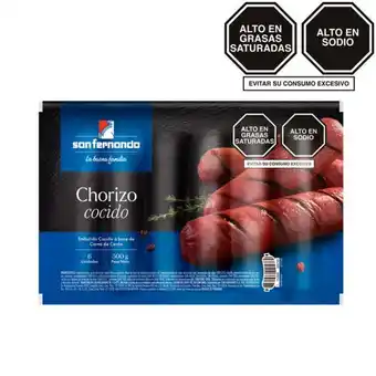 San Fernando Chorizo cocido x 500 gr. oferta