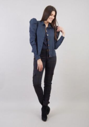 Michelle Belau Casaca jean ml oferta
