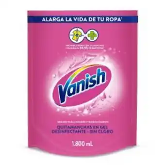 Freshmart Quitamanchas liquido ropa color vanish - doypack 1.8l - unidad oferta
