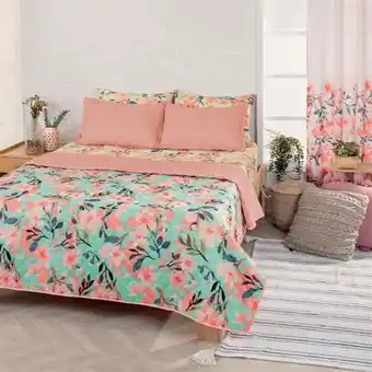 Avon Cubrecama reversible mediterráneo oferta