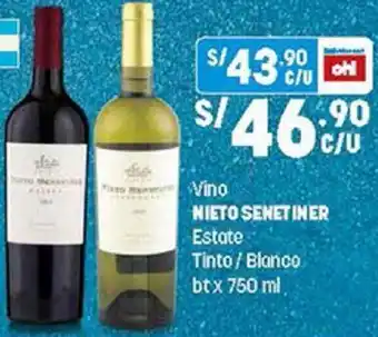 Plaza Vea Vino Nieto Senetiner Estale 750ml oferta