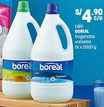 Plaza Vea Lejía Boreal 2000g oferta