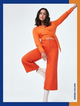 Pantalon desiree jun naranja