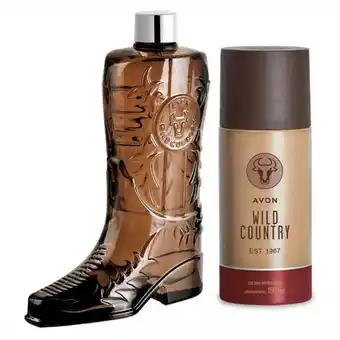 Avon Set x 2 wild country oferta