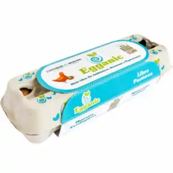 Freshmart Huevos ecológicos - egganic - 12 und - unidad oferta