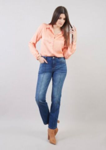 Michelle Belau Blusa manga larga oferta