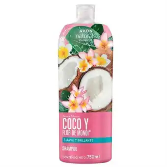 Avon Naturals shampoo coco y flor de monoi 750 ml oferta